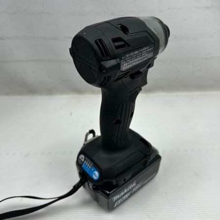 MAKITA マキタ インパクトドライバ 未使用品(S) 充電器・充電池1個・ケース付 TD173D ブラック