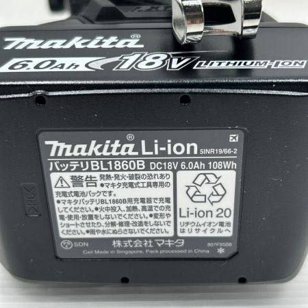 MAKITA マキタ インパクトドライバ 未使用品(S) 充電器・充電池1個・ケース付 TD173D ブラック