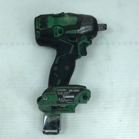  HiKOKI ハイコーキ 工具 インパクトレンチ 本体のみ コードレス式 36v WR36DC グリーン
