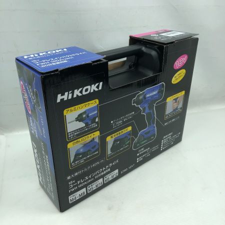  HiKOKI ハイコーキ 工具 インパクトドライバ 未使用品(S) 充電器・充電池2個・ケース付 コードレス式 FWH18DA