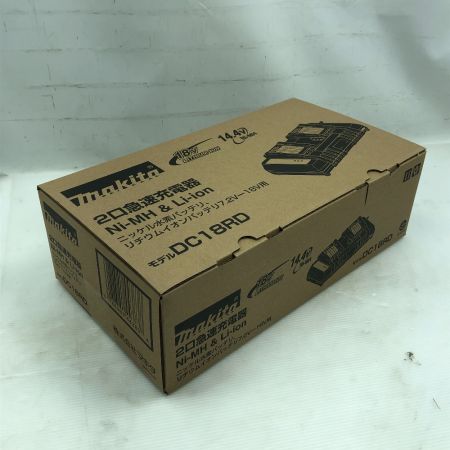  MAKITA マキタ ２口急速充電器 未使用品(S) DC18RD ブラック