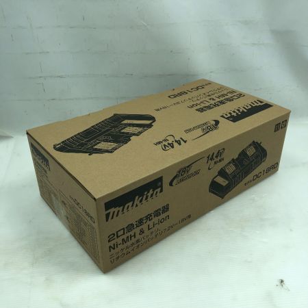  MAKITA マキタ ２口急速充電器 未使用品(S) DC18RD ブラック