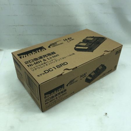  MAKITA マキタ ２口急速充電器 未使用品(S) DC18RD ブラック