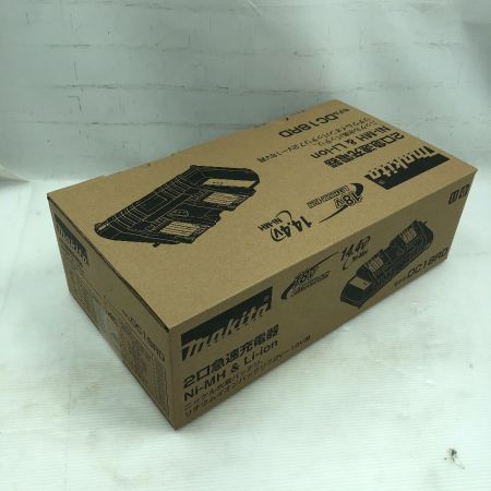  MAKITA マキタ ２口急速充電器 未使用品(S) DC18RD ブラック