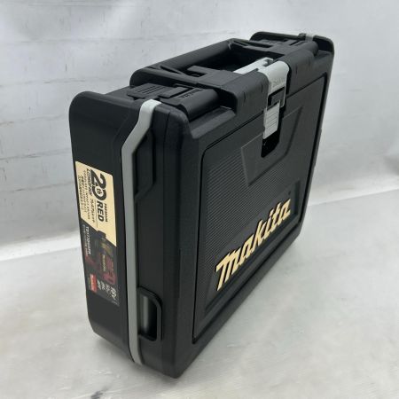 MAKITA マキタ インパクトドライバ 未使用品(S) 充電器・充電池2個・ケース付 コードレス式 TD173DRGXPR プレミアムレッド