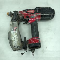 ◇◇ MAKITA マキタ 工具 エアツール 高圧エアビス打機 本体のみ AR410HR レッド Cランク