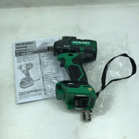  HiKOKI ハイコーキ 工具 インパクトレンチ 未使用品(S) 本体のみ コードレス式 WR36DH グリーン