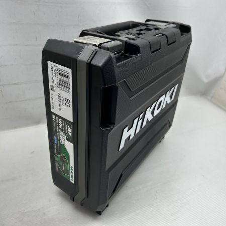 HiKOKI ハイコーキ インパクトドライバ 未使用品(S) 充電器・充電池2個・ケース付 コードレス式 36v WH36DD グリーン