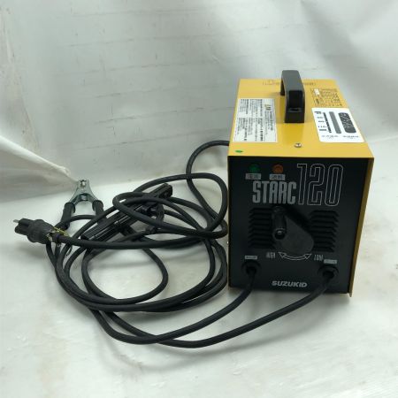  SUZUKID 溶接機 本体のみ コード式 100v STARC120 オレンジ