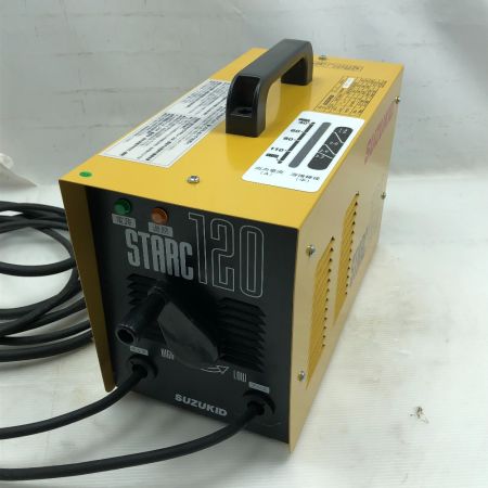  SUZUKID 溶接機 本体のみ コード式 100v STARC120 オレンジ