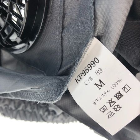  空調風神服 空調服 空調風神服 ACアダプター・バッテリー付 KF95990 ブラック