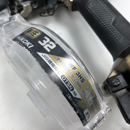  HiKOKI ハイコーキ エアツール 高圧ネジ打機 ケース付 WF3HS ゴールド