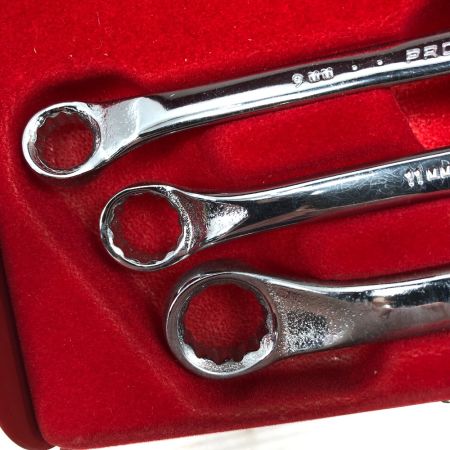  PROTO ハンドツール メガネレンチセット 1000MS-500 レッド