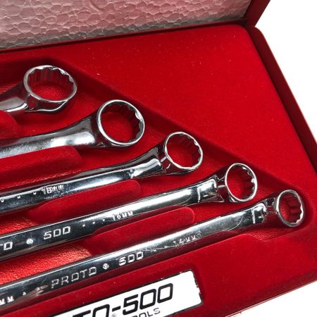  PROTO ハンドツール メガネレンチセット 1000MS-500 レッド