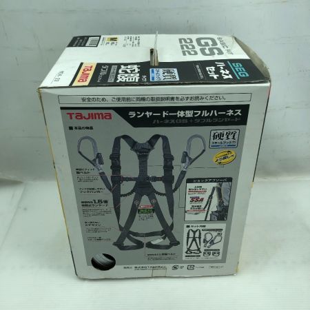  TAJIMA タジマ フルハーネス型安全帯 未使用品(S) Mサイズ 箱イタミ有 GS222 ブラック