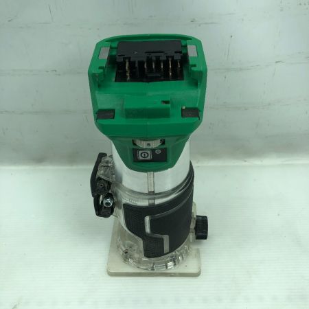  HiKOKI ハイコーキ トリマー 本体のみ コードレス式 M3608DA グリーン