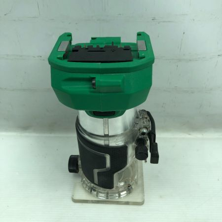  HiKOKI ハイコーキ トリマー 本体のみ コードレス式 M3608DA グリーン
