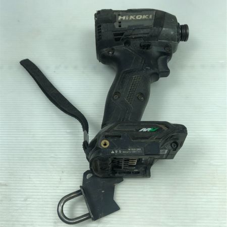  HiKOKI ハイコーキ インパクトドライバ 本体のみ コードレス式 36v WH36DD ブラック