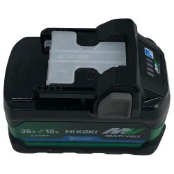 ◇◇ HiKOKI ハイコーキ バッテリー 未使用品(S) 本体のみ 36v 2.5Ah BSL36A18BX グリーン Sランク