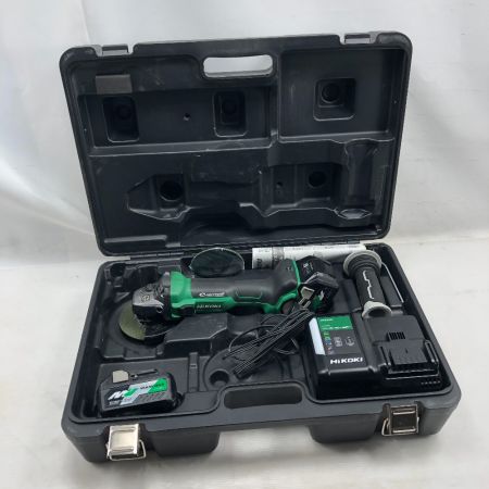  HiKOKI ハイコーキ ディスクグラインダー 充電器・充電池2個・ケース付 G3610DA グリーン