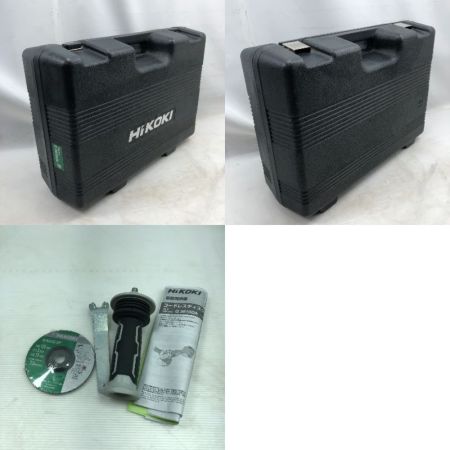  HiKOKI ハイコーキ ディスクグラインダー 充電器・充電池2個・ケース付 G3610DA グリーン