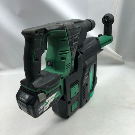  HITACHI 日立 コードレスロータリハンマドリル 充電器・充電池1個付 DH18DBDL グリーン