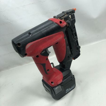  MAX マックス ピンネイラ 充電器・充電池2個・ケース付 コードレス式 TJ-35P レッド