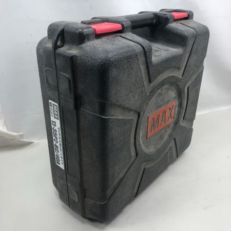  MAX マックス ピンネイラ 充電器・充電池2個・ケース付 コードレス式 TJ-35P レッド