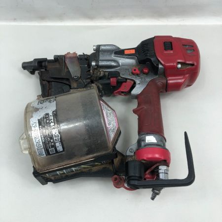 MAX マックス 高圧 コイルネイラ 本体のみ HN-90N4 レッド
