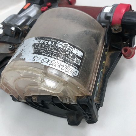  MAX マックス 高圧 コイルネイラ 本体のみ HN-90N4 レッド
