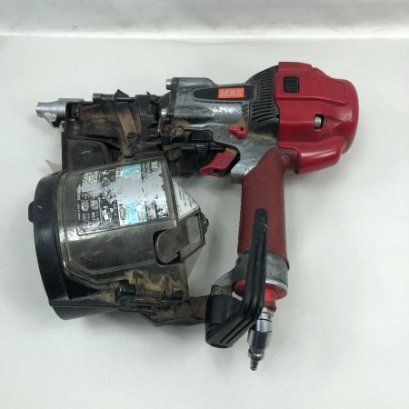  MAX マックス エア釘打ち 本体のみ 高圧 HN-90N3 レッド