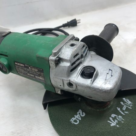  HiKOKI ハイコーキ ディスクグラインダー 本体のみ コード式 G18SP グリーン