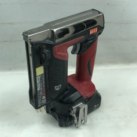  MAX マックス バッテリー式タッカ 充電池1個付 コードレス式 TG-Z4 レッド