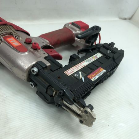  MAX マックス スーパーネイラ ケース付 高圧 HA-50F1 レッド