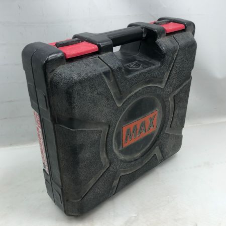  MAX マックス スーパーネイラ ケース付 高圧 HA-50F1 レッド