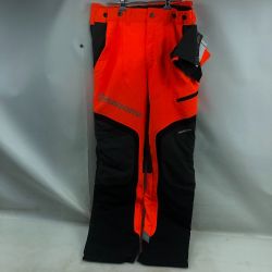 ◇◇ Husqvarna ハスクバーナ 防護ズボン Mサイズ オレンジ Aランク