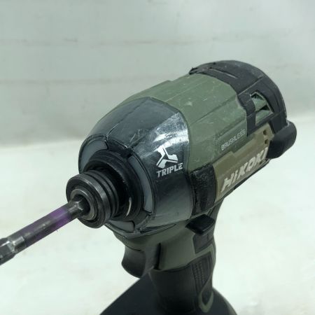  HiKOKI ハイコーキ インパクトドライバ 充電池1個・ケース付 コードレス式 WH36DD オリーブ