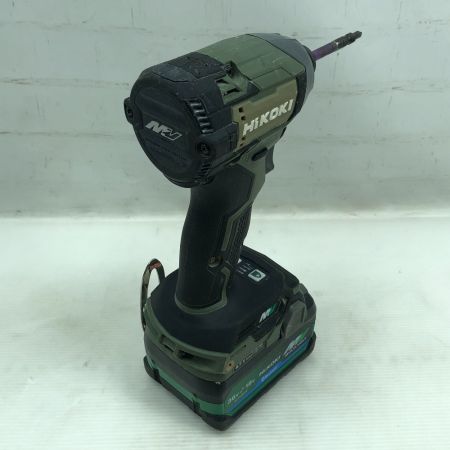  HiKOKI ハイコーキ インパクトドライバ 充電池1個・ケース付 コードレス式 WH36DD オリーブ