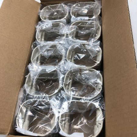  因幡電工 住宅設備品 エアコンダクト ジョイント アイボリー 10個入 LDJ-70-I