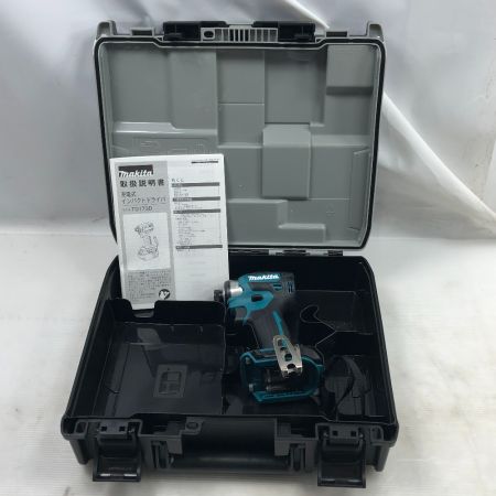  MAKITA マキタ インパクトドライバ 未使用品(S) 本体+ケースのみ コードレス式 TD173D ブルー