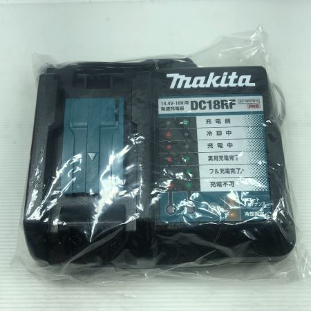  MAKITA マキタ 急速充電器 未使用品(S) 本体のみ DC18RF ブラック