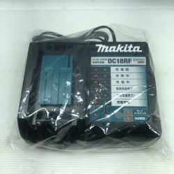 ◇◇ MAKITA マキタ 急速充電器 未使用品(S) 本体のみ DC18RF ブラック Sランク