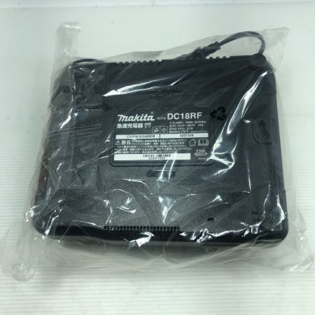  MAKITA マキタ 急速充電器 未使用品(S) 本体のみ DC18RF ブラック