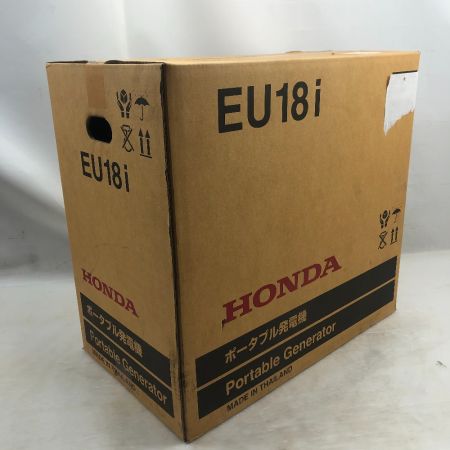  HONDA ホンダ インバーター発電機 ポータブル 未使用品(S) 本体のみ 4サイクル EU18i レッド