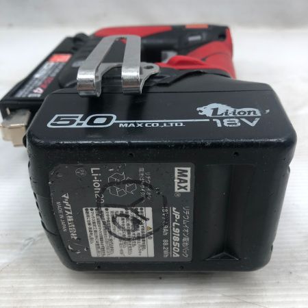  MAX マックス バッテリータッカ TG-Z4-BC/1850A レッド