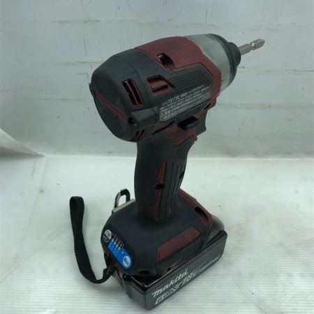  MAKITA マキタ インパクトドライバ 充電器・充電池2個・ケース付 コードレス式 TD173DRGXAR レッド