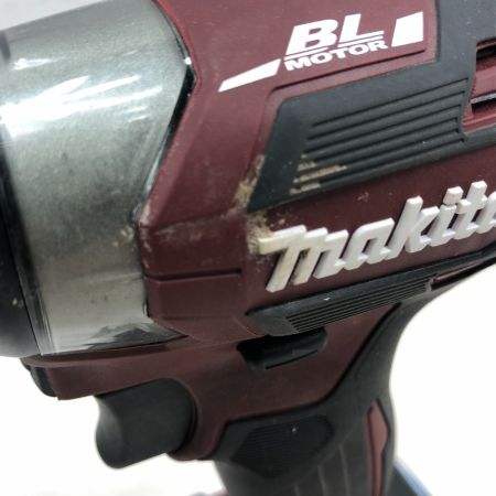  MAKITA マキタ インパクトドライバ 充電器・充電池2個・ケース付 コードレス式 TD173DRGXAR レッド