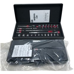 ◇◇ nepros ソケットレンチセット 未使用品(S) 付属品完備 NTB3X26CZ ブラック Sランク