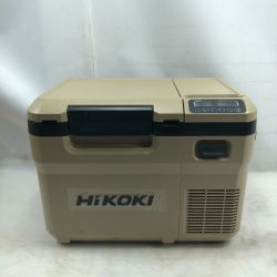 ◇◇ HiKOKI ハイコーキ コードレス冷温庫 アダプター付 コードレス式 UL18DD ベージュ Cランク