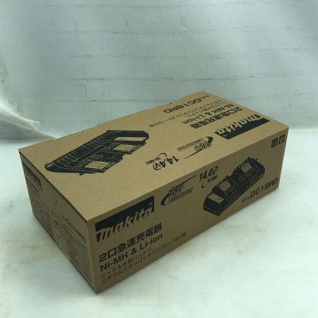  MAKITA マキタ 二口急速充電器 未使用品(S) DC18RD ブルー